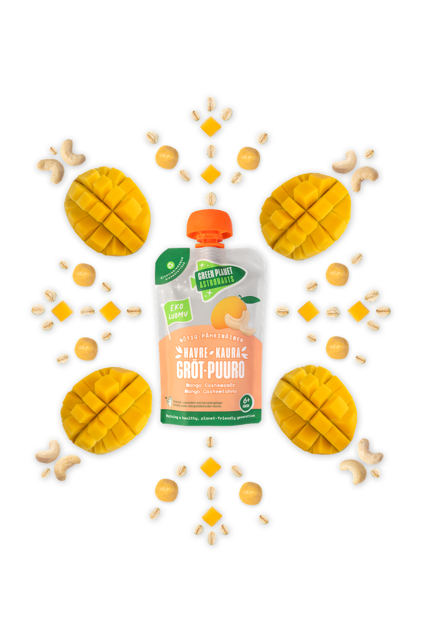PÄHKINÄINEN MANGO KAURAPUURO - Image 3